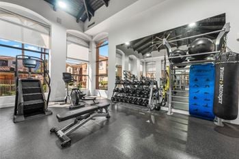 Free weights area